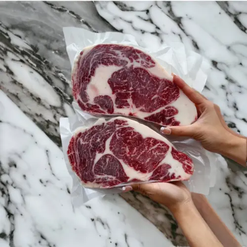 Alternative view of Wagyu Australia Ribeye MB 6-7