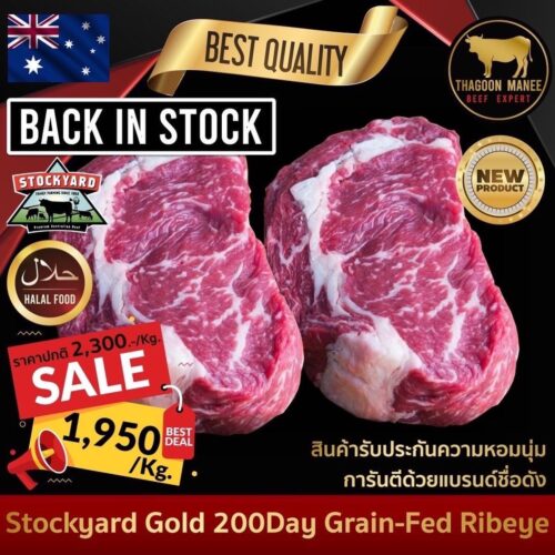 Stockyard Gold 200Day Grain Fed Ribeye