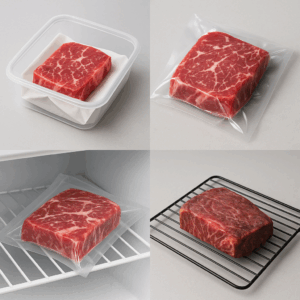 วิธีเก็บรักษาเนื้อ