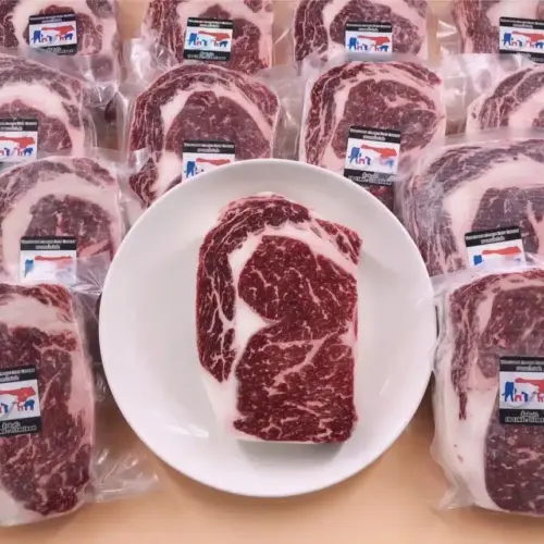 Alternative view of Wagyu Australia Ribeye MB5-6