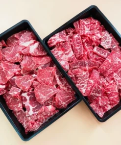 Alternative view of No.1 Japanese Wagyu Trimming ตัดยากินิคุ