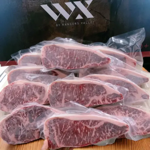 Alternative view of Wagyu Australia Striploin MB5