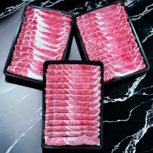Alternative view of Wagyu Nagasaki Chuck Roll A4