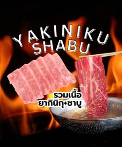 เนื้อสไลซ์สำหรับยากินิคุ & ชาบู