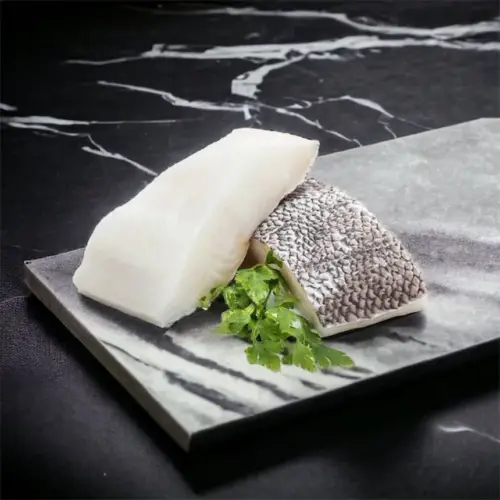 Alternative view of Snow fish fillet (ปลาหิมะฟินเลย์) นำเข้าจากประเทศฝรั่งเศส