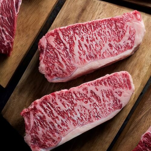 kiwami striploin mb9 full blood wagyu stockyard