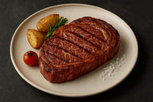 Wagyu Tottori Ribeye steak