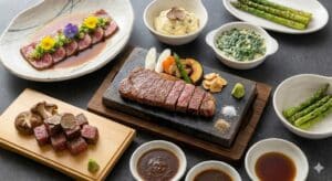  Wagyu Sendai Striploin A5 เสต็ก