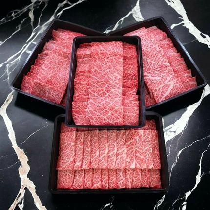 เนื้อฮิดะวากิว A5 ชัคโรล 250g ตัดชาบู-ยากินิกุ นำเข้าจากญี่ปุ่น