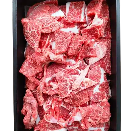 Japan Wagyu Trimming เศษเนื้อวากิวญี่ปุ่น ตัดยากินิคุ ขนาด 500 กรัม
