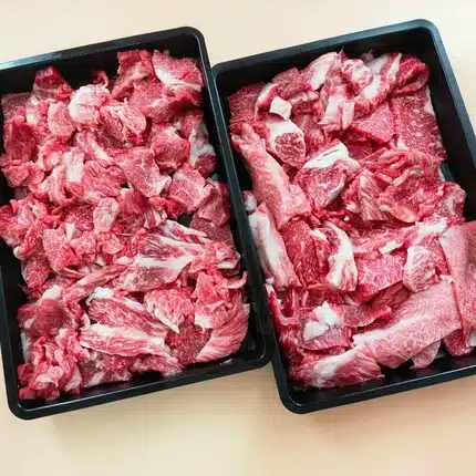 Japan Wagyu Trimming เศษเนื้อวากิวญี่ปุ่น ตัดยากินิคุ ขนาด 500 กรัม