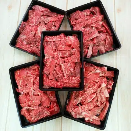 Trimming Wagyu Australia เนื้อวากิวตัดแต่งพร้อมย่าง (500g)