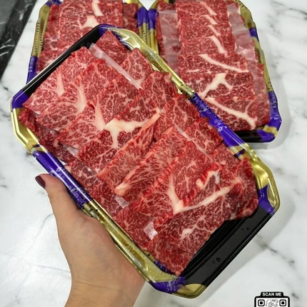 Wagyu Kumamoto Chuck Roll A3 เนื้อสันคอวากิวญี่ปุ่น สำหรับปิ้งย่าง (300 กรัม)