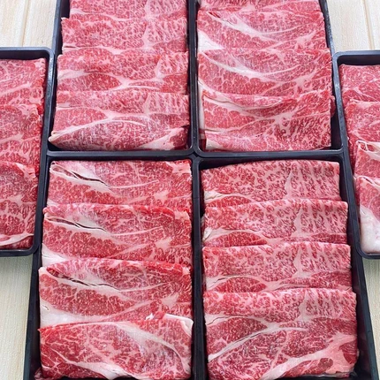 Wagyu Nagasaki Chuck Roll A4 เนื้อวากิวญี่ปุ่นพรีเมียม เกรด A4 ชาบู ปิ้งย่าง ขนาด 250 กรัม