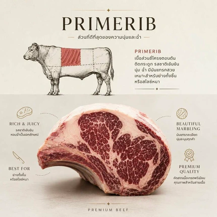 เนื้อวากิวนิวซีแลนด์ Prime Rib MB5-6 จาก Southern Stations Wagyu - Image 7