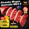 Picanha Wagyu Australia Mb4-5 เนื้อพิคานย่าวากิว ออสเตรเลีย