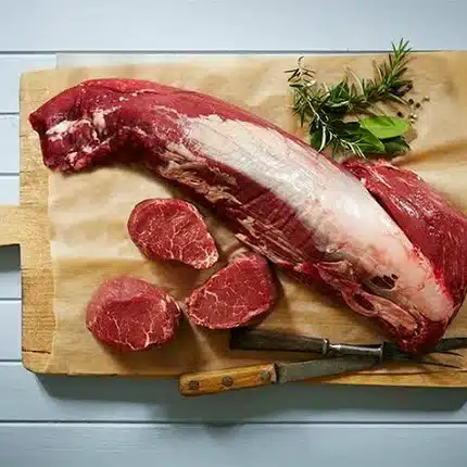 Black Angus Australia Tenderloin Mb2-3 เนื้อสันในสุดพรีเมียม