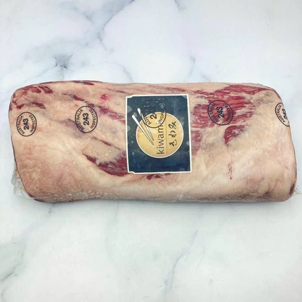 เนื้อวากิวออสเตรเลีย Kiwami Striploin MB9+ จาก Stockyard Brand