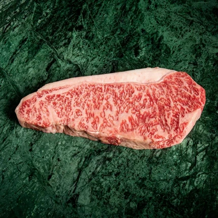 เนื้อวากิวออสเตรเลีย Kiwami Striploin MB9+ จาก Stockyard Brand