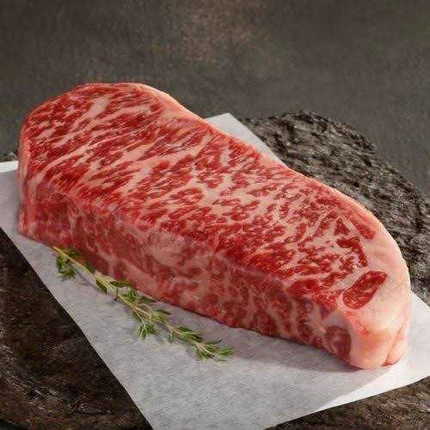 เนื้อวากิวออสเตรเลีย Kiwami Striploin MB9+ จาก Stockyard Brand