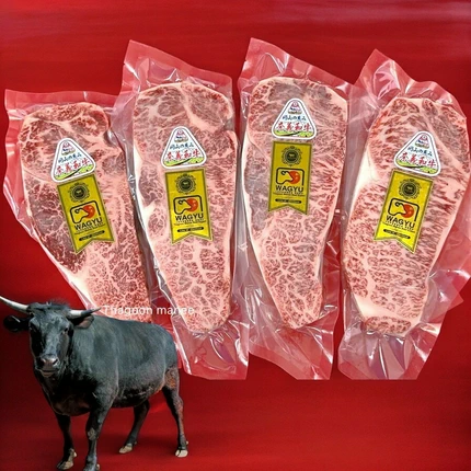 Kuromame Nagi Striploin เนื้อวากิวคุโรมาเมะขุนด้วยถั่วดำ - Image 5