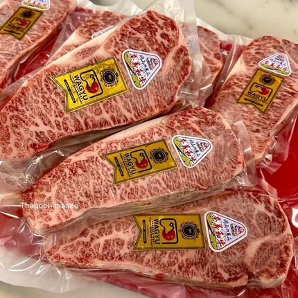 Kuromame Nagi Striploin เนื้อวากิวคุโรมาเมะขุนด้วยถั่วดำ - Image 6