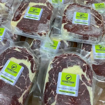 New Zealand Black Angus Ribeye Grass-Fed เนื้อริบอาย แบล็คแองกัส นิวซีแลนด์