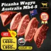 Picanha Wagyu Australia Mb4-5 เนื้อพิคานย่าวากิว ออสเตรเลีย