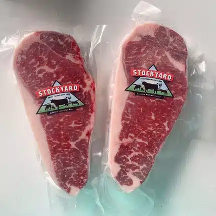 Stockyard Gold 200 Days Grain-Fed Striploin เนื้อสตรีปลอยน์ ออสเตรเลีย