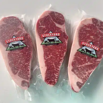 Stockyard Gold 200 Days Grain-Fed Striploin เนื้อสตรีปลอยน์ ออสเตรเลีย