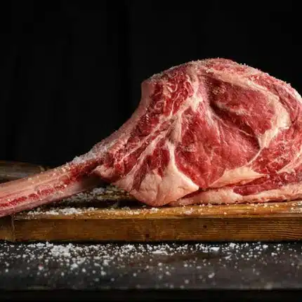 Tomahawk Steak Grain-Fed MB3-4 เนื้อโทมาฮอว์กพรีเมียม