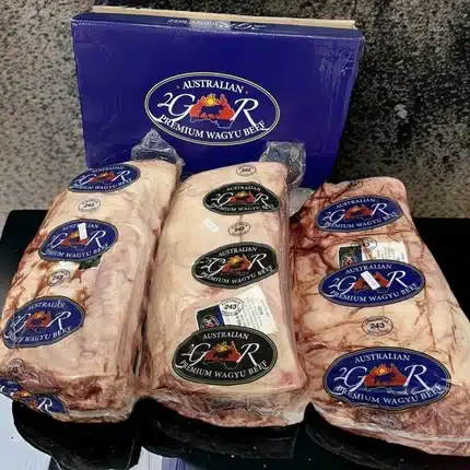 Wagyu Australia Striploin MB8-9 เนื้อวากิวสันนอก