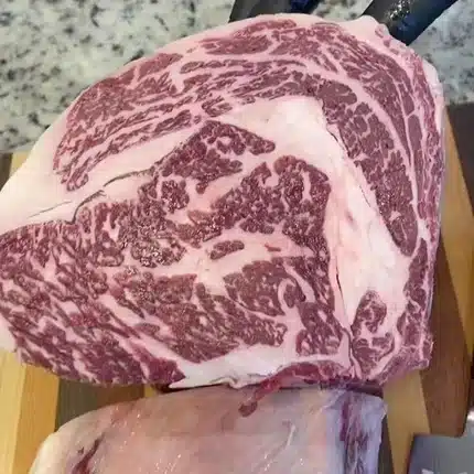 เนื้อ Wagyu Australia Ribeye MB9 พรีเมียม
