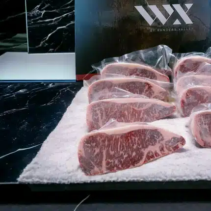 Wagyu Australia Striploin MB5 แบรนด์ WX by Ranger Valley