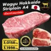 Wagyu Hokkaido Striploin A4 - เนื้อวากิวฮอกไกโด (สันนอก)