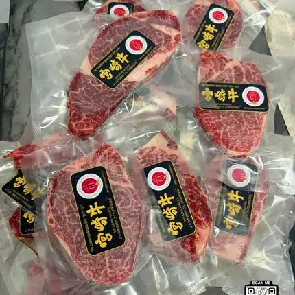 Wagyu Miyazaki Tenderloin A4 (เนื้อวากิวมิยาซากิ สันใน เกรด A4)