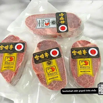 Wagyu Miyazaki Tenderloin A5 เนื้อวากิวญี่ปุ่นเกรดพรีเมียม