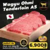 Wagyu Kumamoto Tenderloin A5: เนื้อวากิวสันในญี่ปุ่น เกรดพรีเมียม