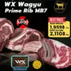 เนื้อ WX Wagyu Prime Rib MB7 (Rangers Valley) พรีเมียม ฮาลาล